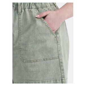 NEW 4X (28W-30W) Women's Sage Drawstring Shorts